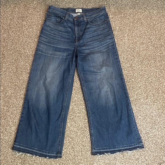 J. Crew Rayner Wide Leg Jeans - Picture 5 of 8
